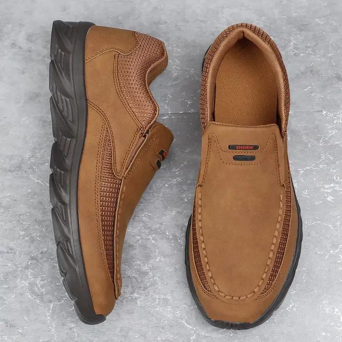 Hommes mocassins sans lacet chaussures décontractées