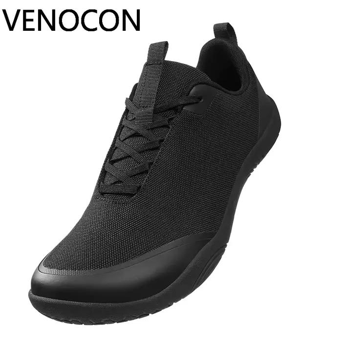 Chaussures minimalistes VENOCON pour hommes pieds nus tige aérée semelle caoutchouc pour printemps automne décontracté occasions spéciales