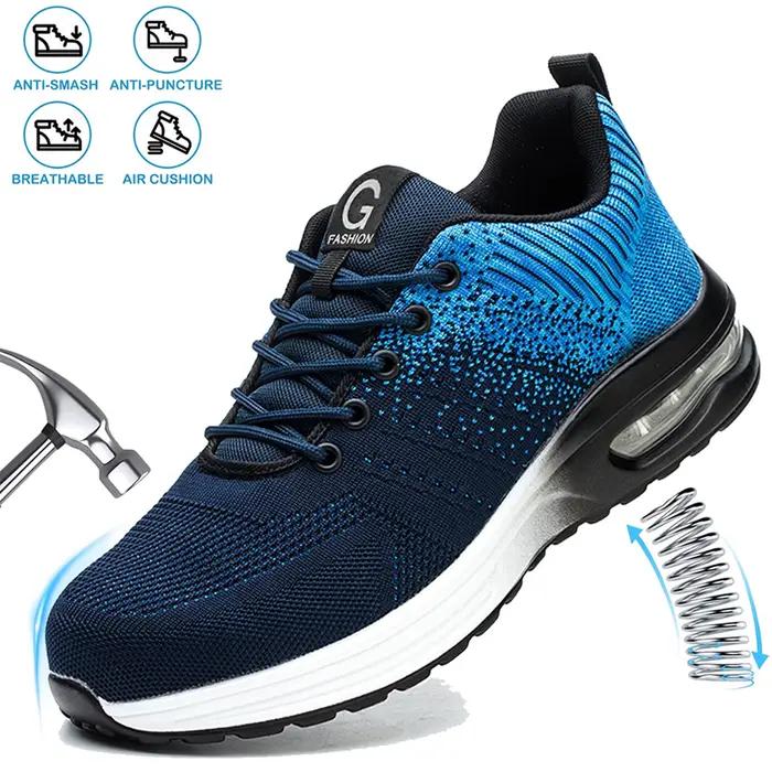Chaussures de travail à bout en acier pour hommes et femmes
