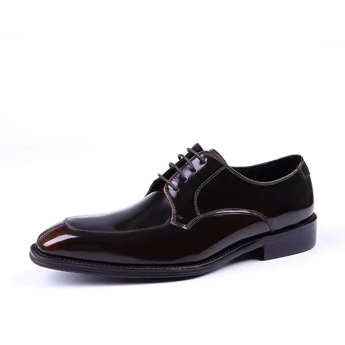 Chaussures de mariage pour hommes de coupe européenne