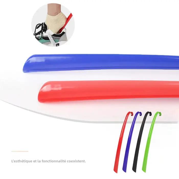 Chausse-pied extra long en plastique pour hôtel et usage domestique
