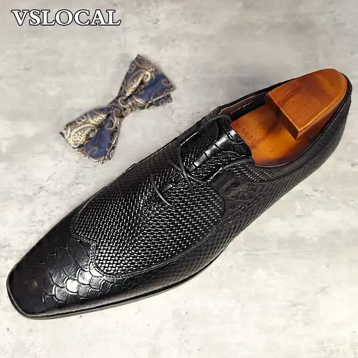 Chaussures Oxford de luxe pour hommes