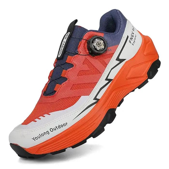 Baskets décontractées pour hommes, antidérapantes, amortissantes, polyvalentes, pour la randonnée hors route, chaussures de course confortables à semelle souple pour homme
