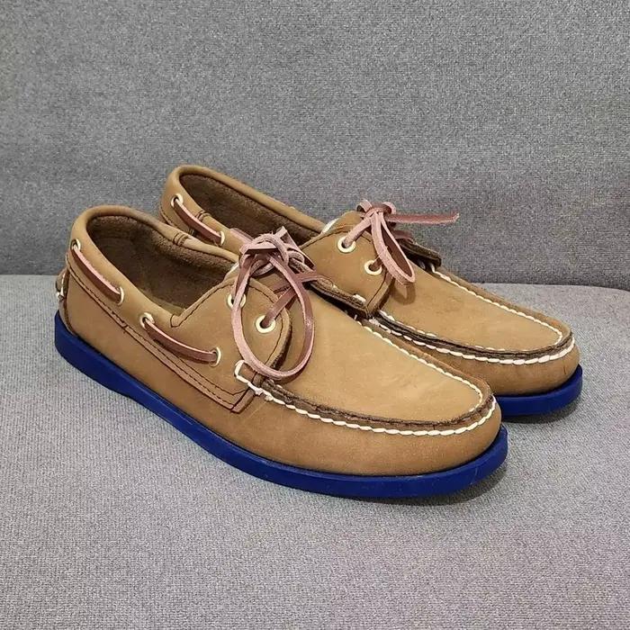 Chaussures bateau en cuir de qualité supérieure pour hommes