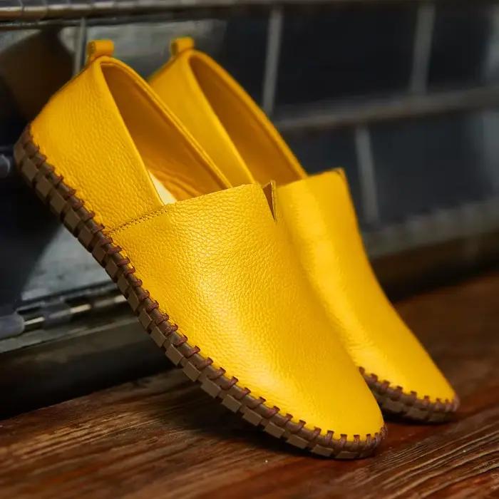 2026 grande taille hommes chaussures à la main mocassins décontractés 38-50 chaussures décontractées nouvel été Pu 2024 mocassins hommes Zapatos De Hombre