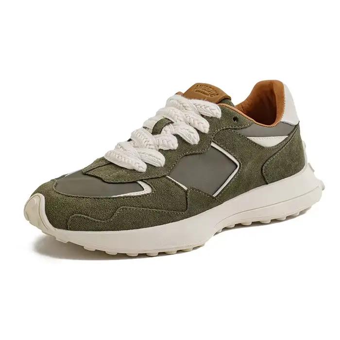 Maden Sports Jogging épissé baskets pour hommes printemps automne chaussures décontractées polyvalentes confortable