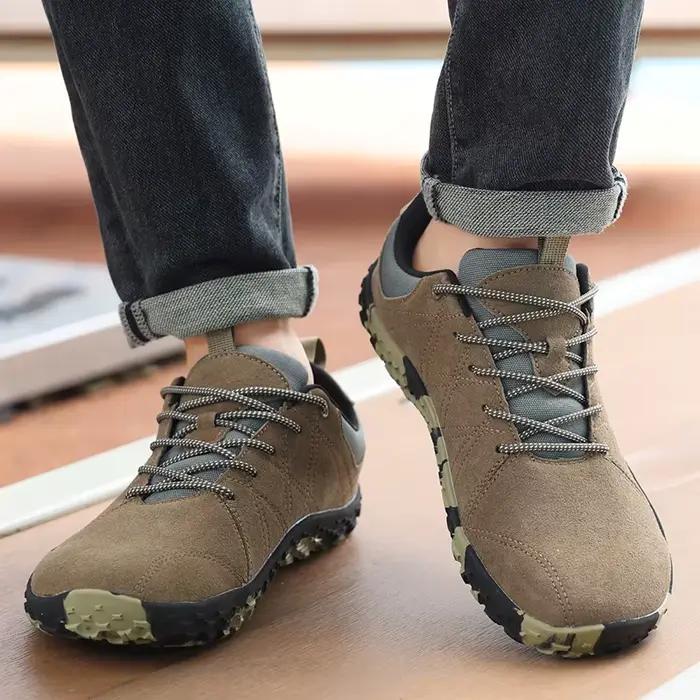 Chaussures de randonnée pour hommes, pieds nus, bout large, minimaliste, marche, escalade, confortables, respirantes, semelles zéro, espadrilles décontractées