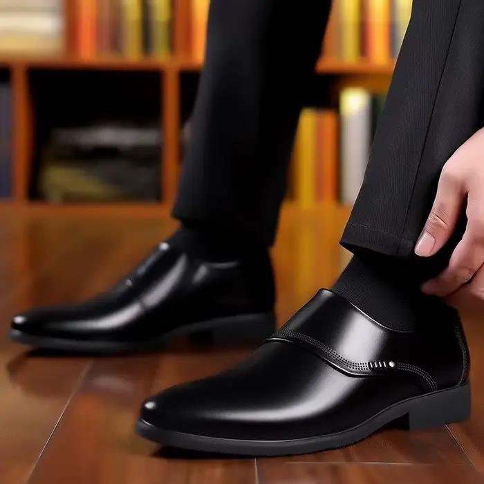 Chaussures en cuir pour hommes