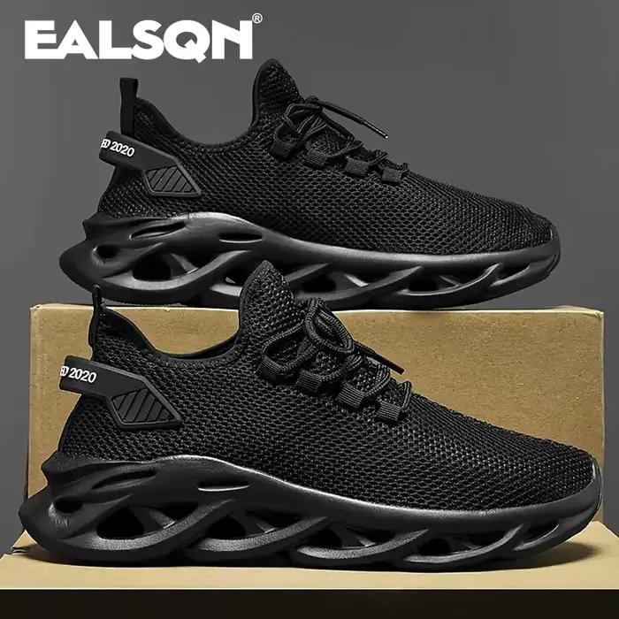 Hommes sport course noir Jogging chaussures espadrilles décontractées marron extérieur respirant maille femmes léger