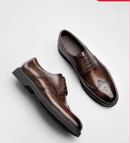 Chaussures à bout pointu pour hommes