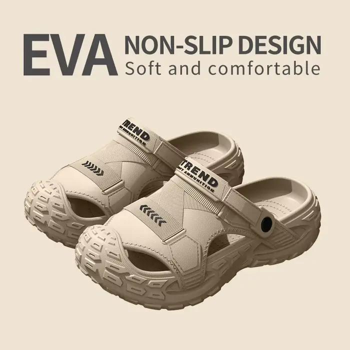 Sandales EVA 2026 pour Hommes Gladiateur Décontractées Perforées Été Occasions Spéciales Mode Plage Légères Respirantes