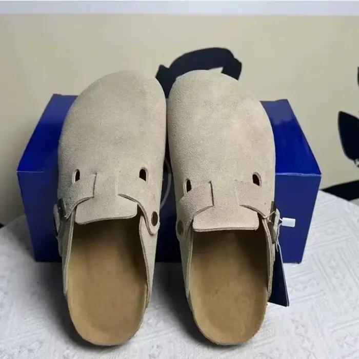 Nouvelles sandales en cuir tendance 2026 pour hommes et femmes – Chaussures de plage décontractées confortables et antidérapantes de style rétro pour le printemps et l'automne