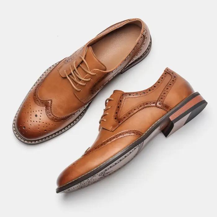 Chaussures en cuir pour hommes