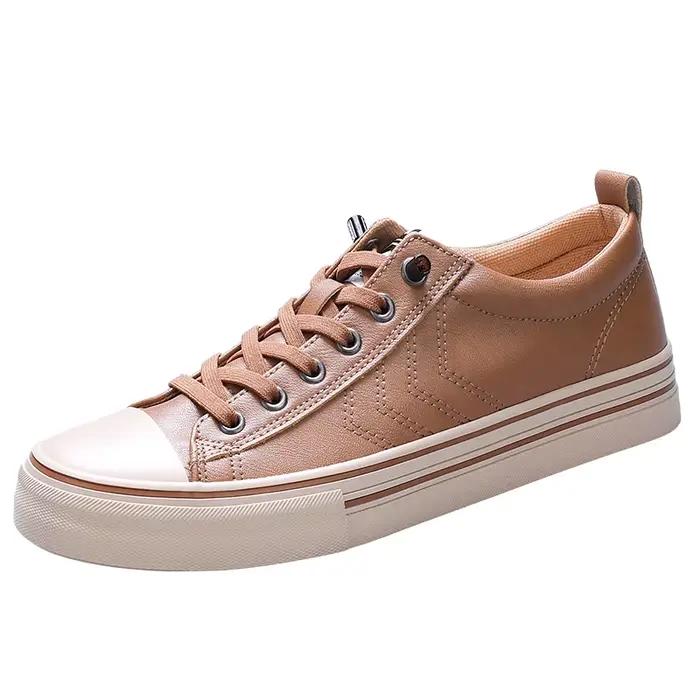 Chaussures en cuir pour hommes basses confortables chaussures de bureau plates décontractées chaussures en cuir pour hommes chaussures classiques travail de bureau d'affaires 23848