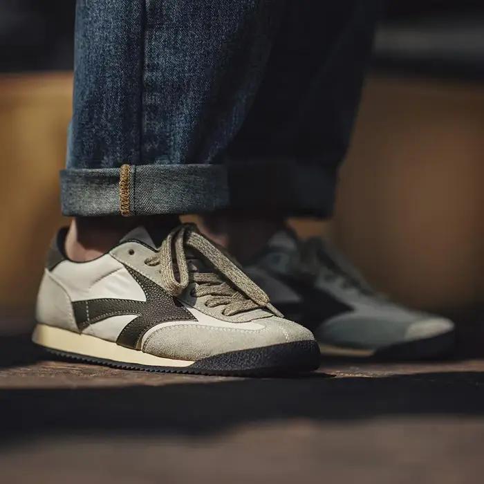 Maden chaussures pour hommes série Discovery rétro Jogging printemps décontracté respirant bas Sneaker à semelles