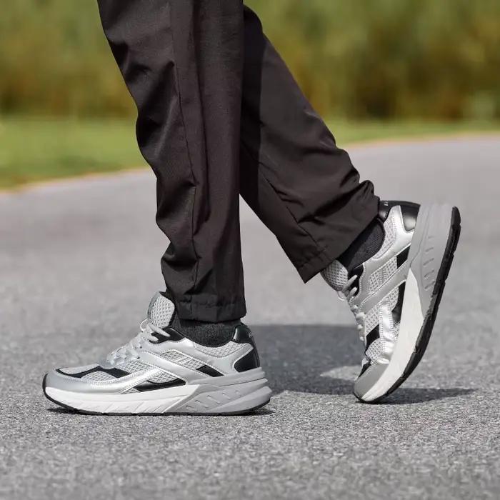 Chaussures de marche pour hommes baskets rétro large largeur
