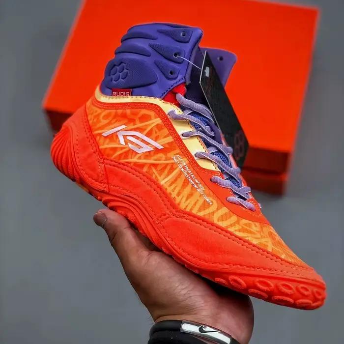 Chaussures de boxe professionnelles unisexes