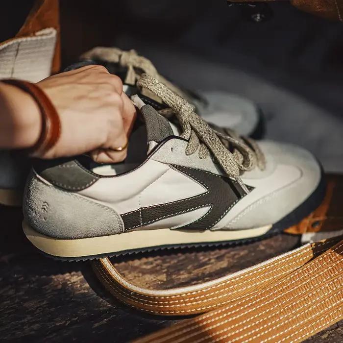 Maden chaussures pour hommes série Discovery rétro Jogging printemps décontracté respirant bas Sneaker à semelles