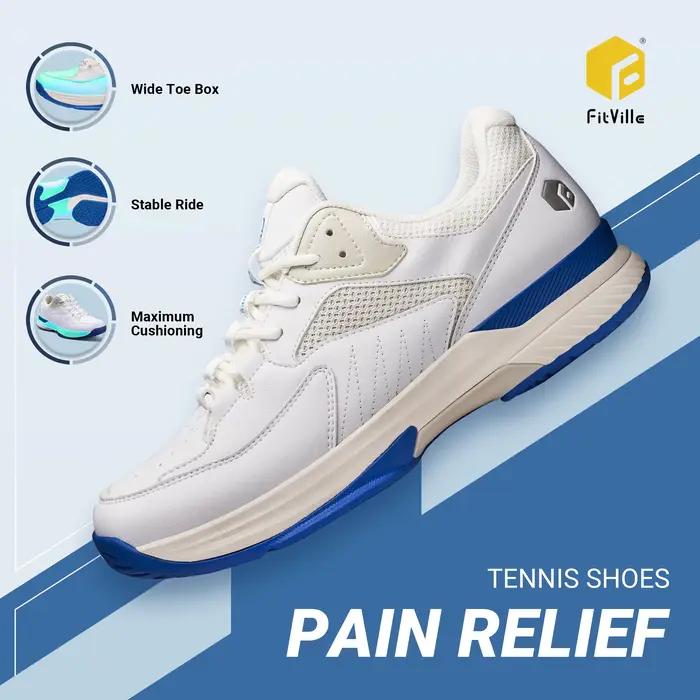 FitVille-Chaussures de tennis coordonnantes pour hommes