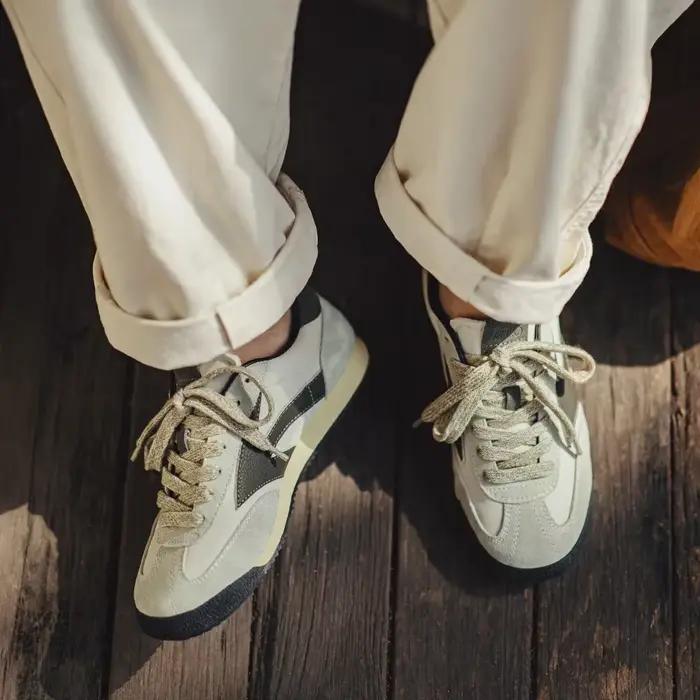Maden chaussures pour hommes série Discovery rétro Jogging printemps décontracté respirant bas Sneaker à semelles