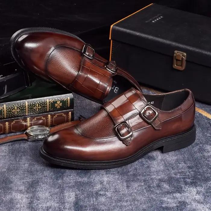 Chaussures Derby britanniques pour hommes