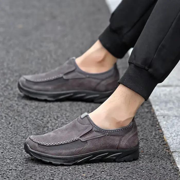 Hommes chaussures décontractées mocassins respirants baskets mâle confortable semelle souple