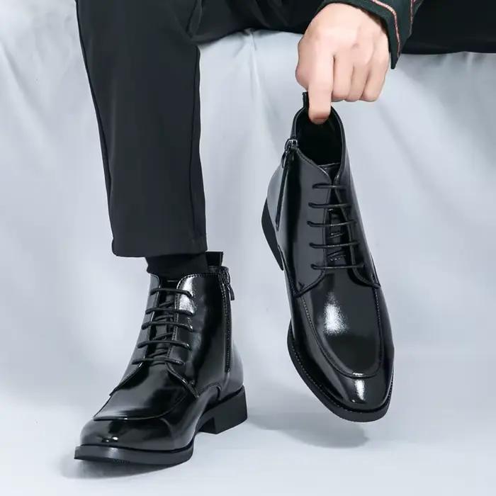 Chaussures en cuir de marque pour hommes mocassins de créateur