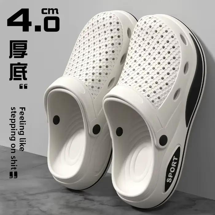 Nouvelles chaussures perforées pour hommes 2026