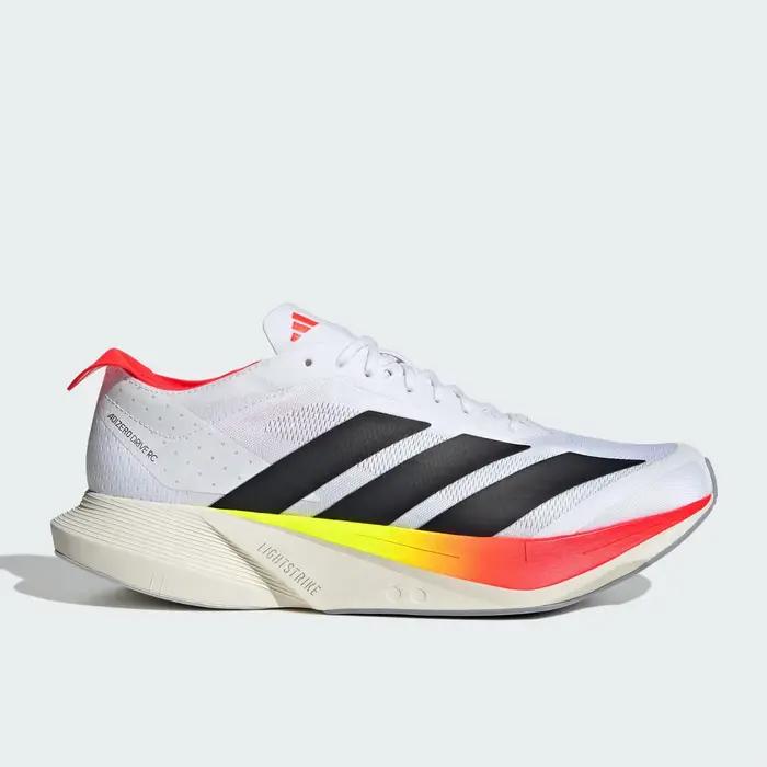 Chaussures de course Adidas pour hommes en polyester, taille 39 à 47, coloris beige, pour course et quotidien