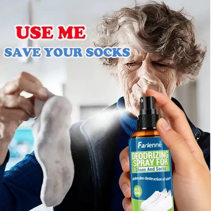 Spray désodorisant pour chaussures et pieds