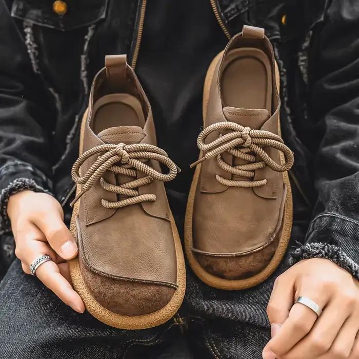 Marque de luxe chaussures décontractées pour hommes