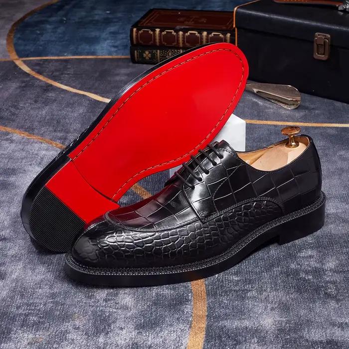 Chaussures habillées de luxe pour hommes