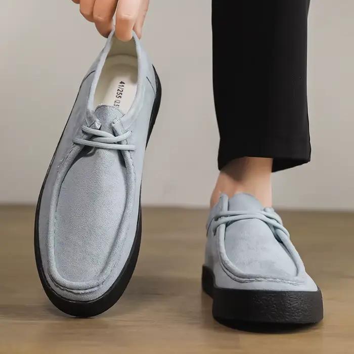 Chaussures en cuir décontractées pour hommes
