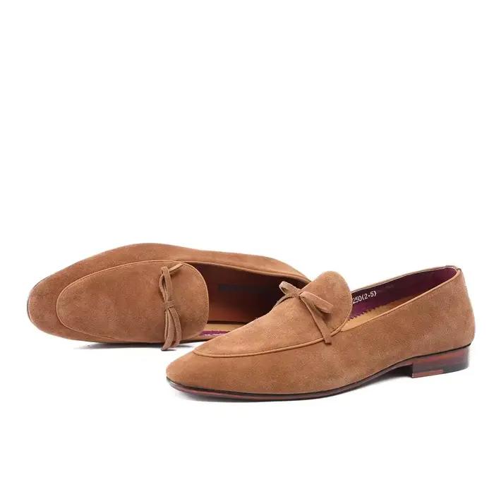 Chaussures paresseuses à une jambe pour hommes