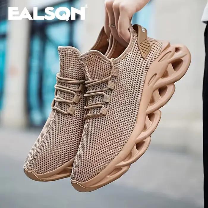 Hommes sport course noir Jogging chaussures espadrilles décontractées marron extérieur respirant maille femmes léger