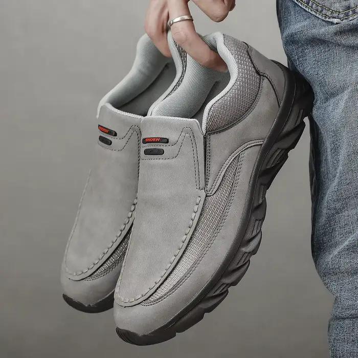 Hommes mocassins sans lacet chaussures décontractées