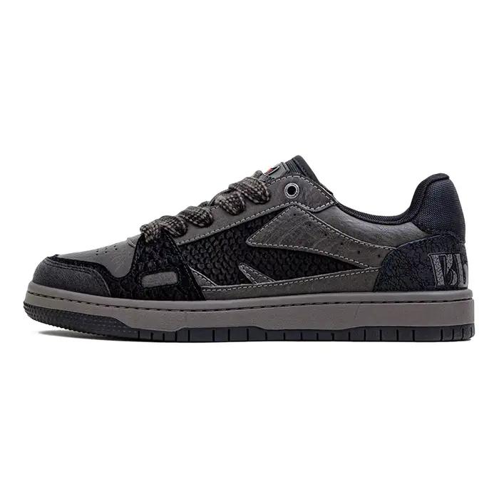 Maden printemps décontracté serpent année noir Mamba hommes baskets basses semelle plate polyvalent