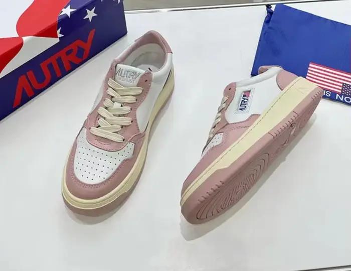 Chaussures de sport en cuir véritable tige basse pour hommes et femmes occasionnels running et courses de jogging