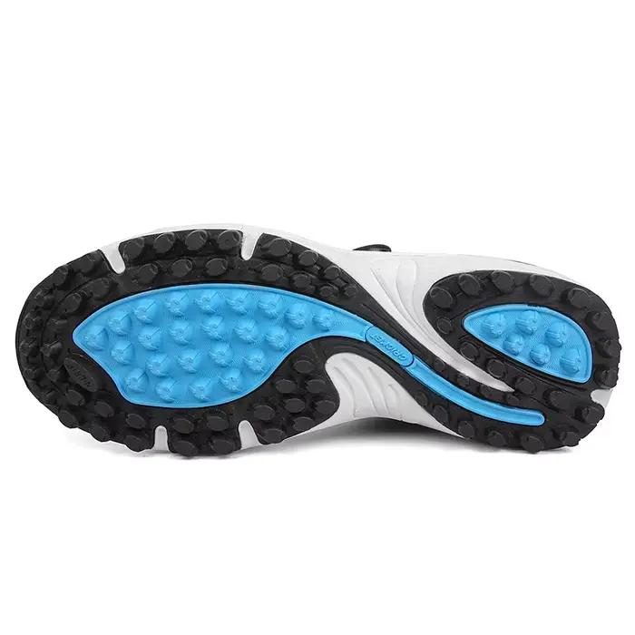 Chaussures de golf imperméables en cuir pour homme et femme, conception antidérapante, adaptées au golf et à la randonnée