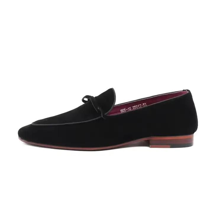 Chaussures paresseuses à une jambe pour hommes