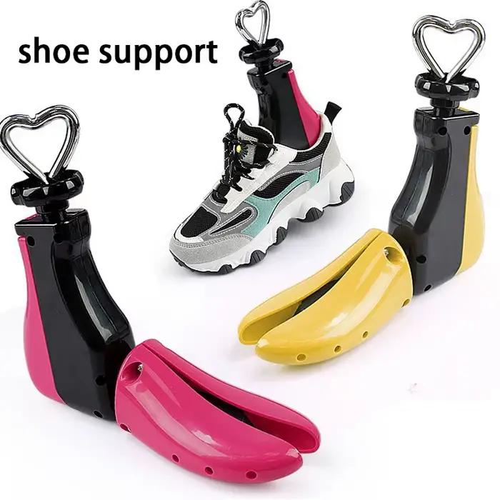 Arbres à chaussures hauts bottes baskets civières de chaussures hommes femme chaussures arbre longueur réglable largeur chaussures civière 1 pièces