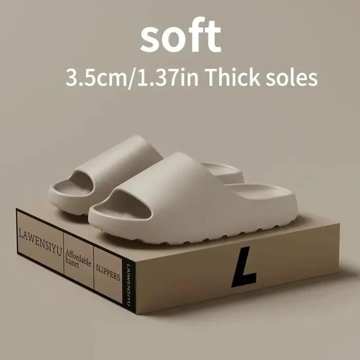 Sandales en mousse de coco à semelle épaisse