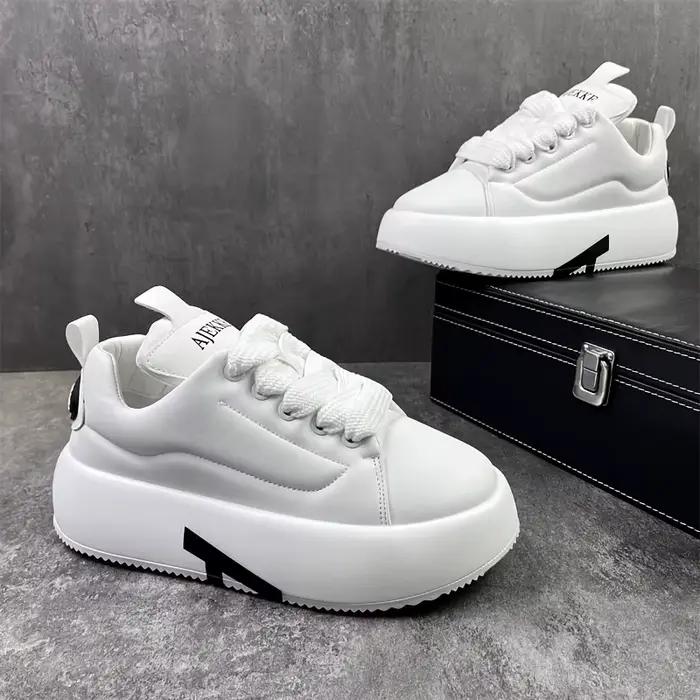 Solid Color Fashionable Men'S Shoes That Are Slip-Resistant