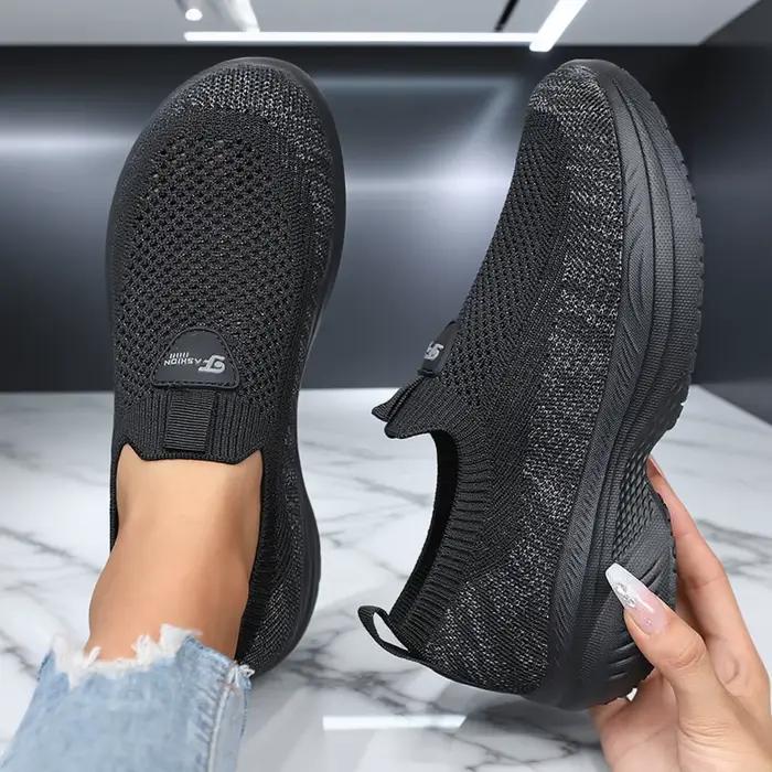 Chaussures de sport décontractées pour pieds larges semelles épaisses respirantes printemps automne femmes tennis occasions spéciales