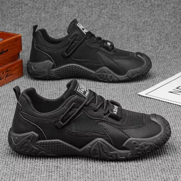 Chaussures en maille pour homme printemps-été mode antidérapantes résistantes à l'usure chaussures de sport randonnée en montagne baskets décontractées pour hommes