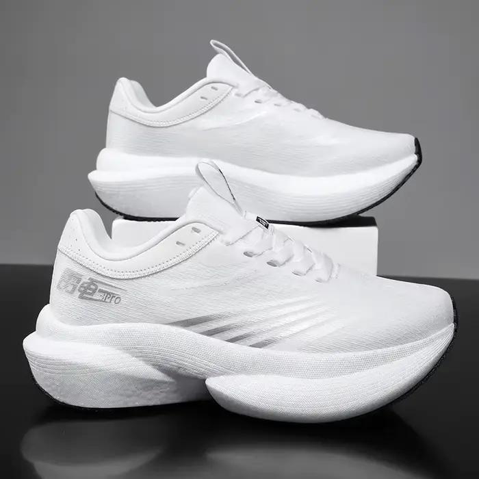 Nouvelles chaussures de course à pied avec plaque en carbone pour marathon