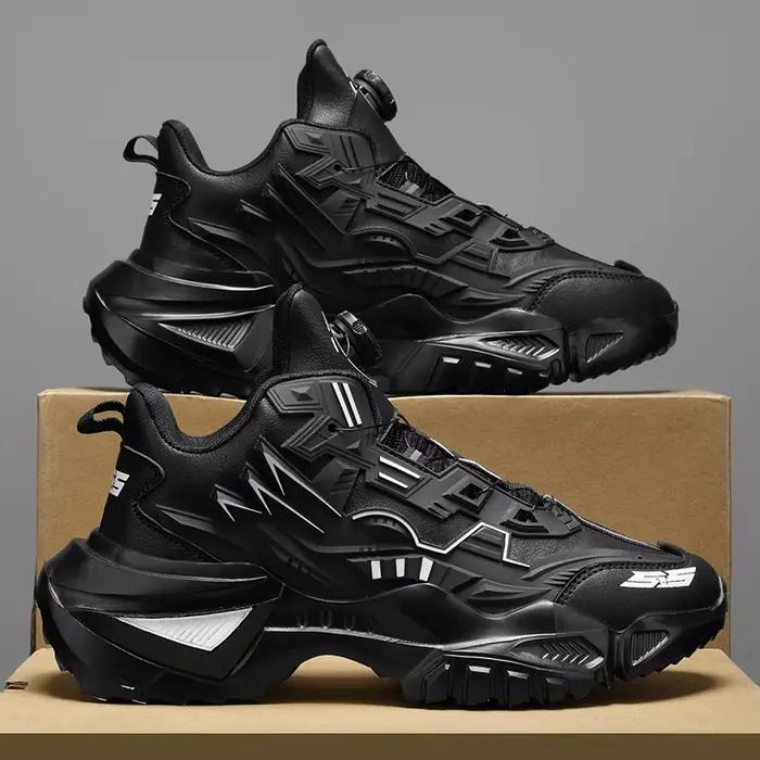 Grosses baskets pour hommes confortables et respirantes solides décontractées printemps automne pointure 44 modèle 2025 sneakers casual chunky style sport adapté à l'extérieur et aux sorties décontractées