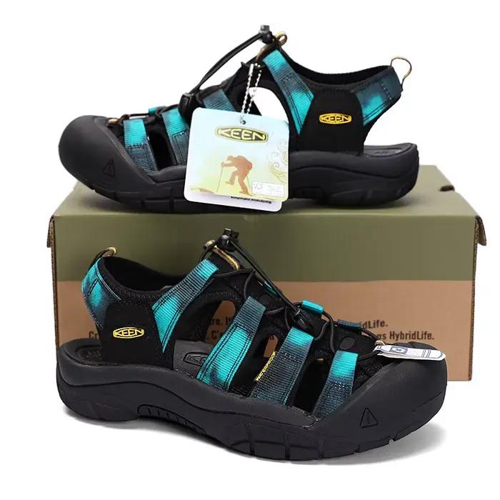 Sandales en cuir véritable pour hommes