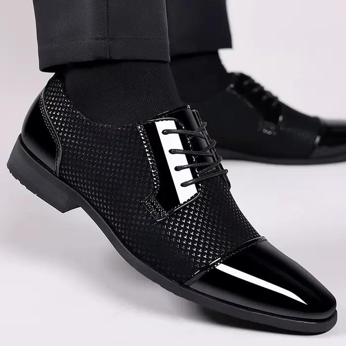 Chaussures habillées de luxe pour hommes