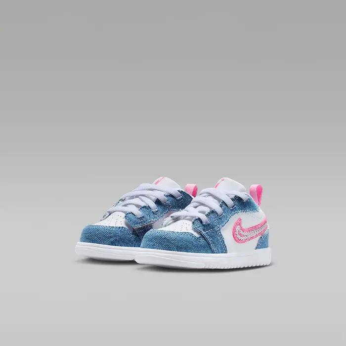 Nike véritable JORDAN bébé et enfants chaussures de sport légères quotidiennes Velcro HQ2002-400